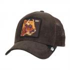 GOORIN | Motif : CORDUROY GRIT Casquette de camionneur � visi�re marron