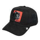GOORIN | Motif : PANTERA NERA ROSSA Casquette de camionneur � visi�re noir