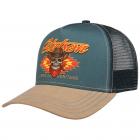 STETSON | Casquette de camionneur � visi�re avec motif cowboy beige
