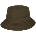 STETSON | Casquette de p�cheur en coton cir� WR olive